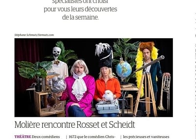 Le Matin Dimanche Création de Brigitte Rosset, Christian Scheidt, Olivier Gabus - Photo STEMUTZ
