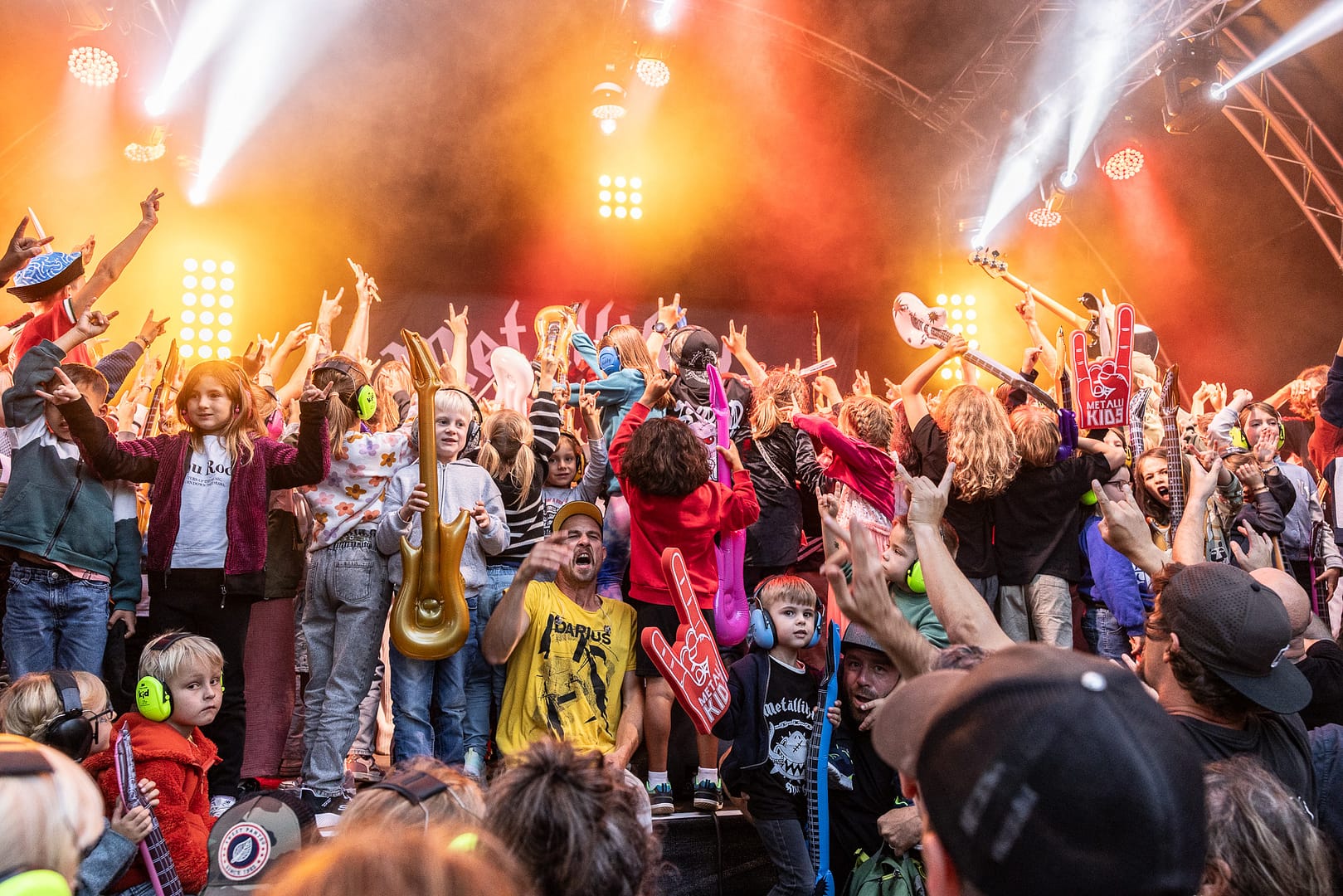 Metallikids @ Francomanias 2025, Bulle. Photo: STEMUTZ