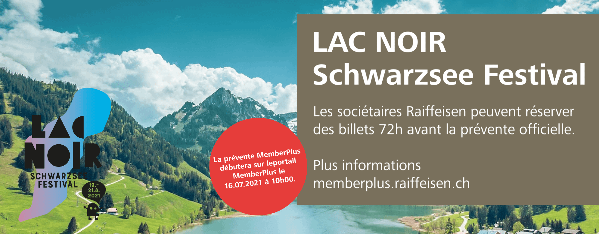 Raiffeisen tease: Schwarzsee Lac Noir Festival by STEMUTZ, 01.06.2021