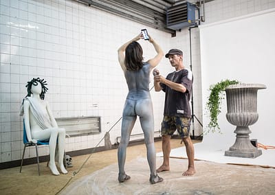 MEDUSA by STEMUTZ - Making-Of - Nina Burri backstage