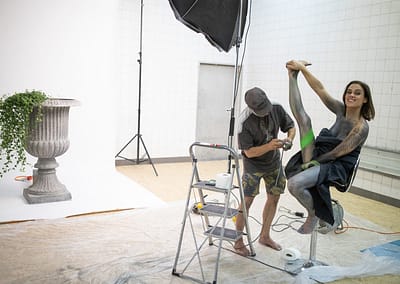 MEDUSA by STEMUTZ - Making-Of - Nina Burri backstage