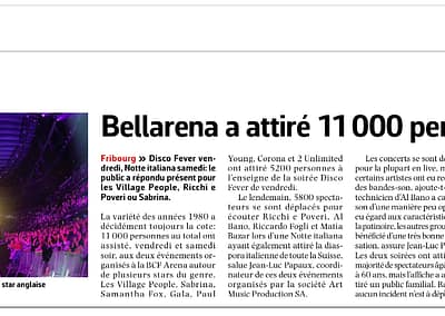 Samantha Fox par STEMUTZ PHOTO, photographe officiel de Bellarena Events, Fribourg