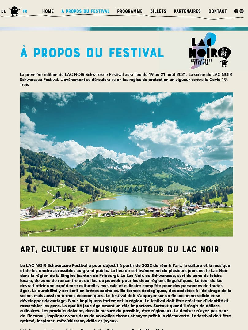 Schwarzsee Lac Noir Festival by STEMUTZ, 01.06.2021